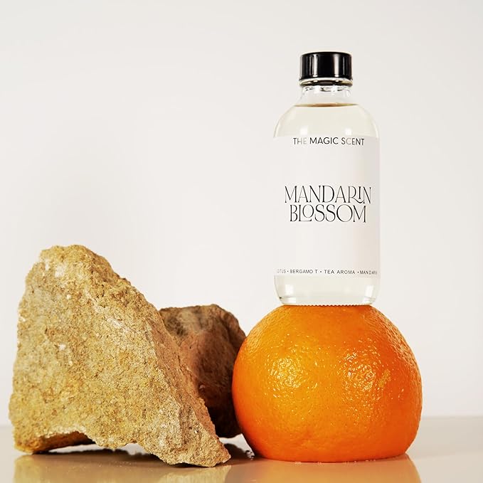 Mandarin Blossom Diffuser Oil - Hotel & Home Luxury Scents Inspired by St. Regis Hotel, Maldives - Diffuser Oil Scents for Home Designed for Use in All Diffusers - 4 fl oz, 120 mL
