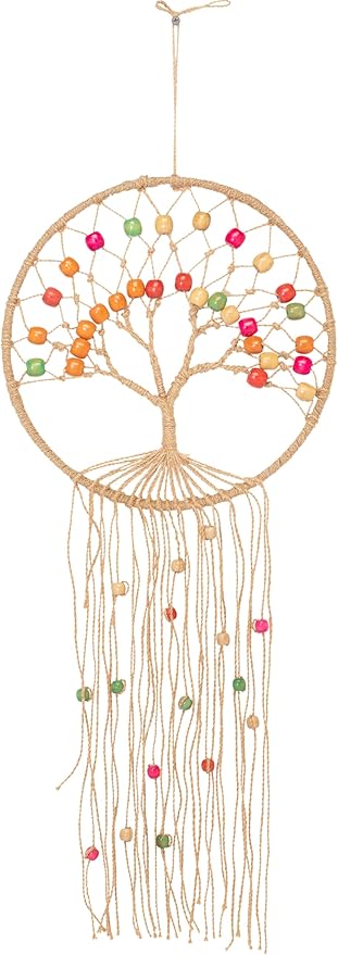 Mark&Day Wall Hanging, Kollerschlag Bohemian/Global Farmhouse Wheat Tapestry Wall Hanging for Living Room, Bedroom, Office or Kitchen (26" H x 11" W)