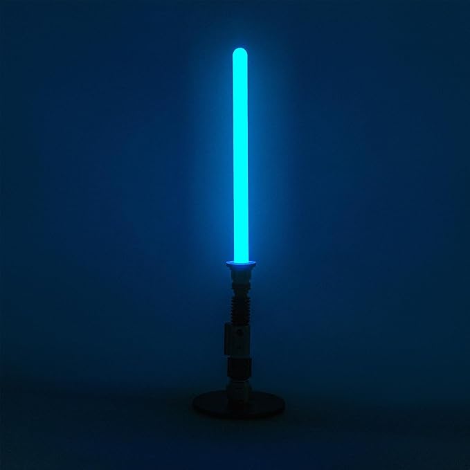 Star Wars Obi-Wan Kenobi Blue Lightsaber 12-Inch Mini LED Mood Light For Nightstand Table