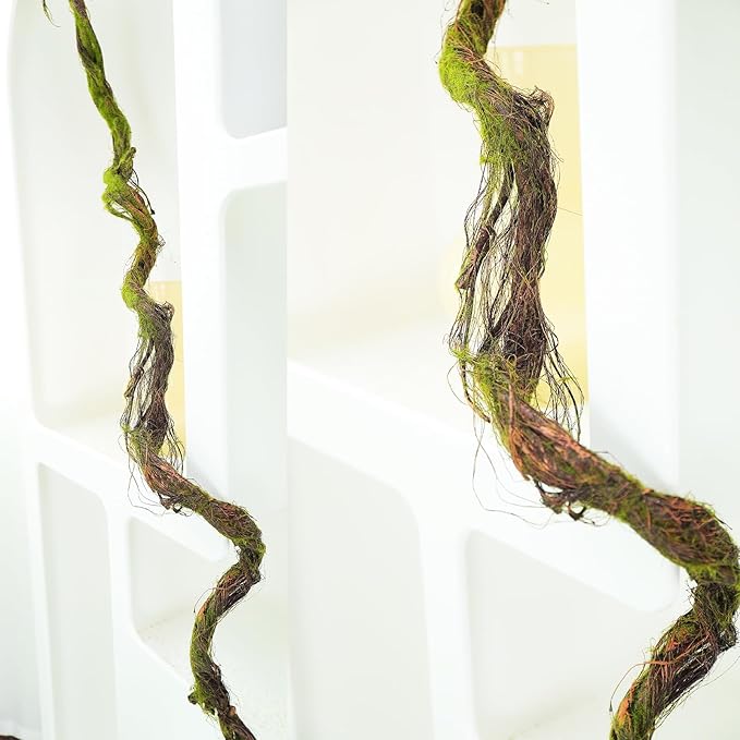 70.86" Artificial Tree Branches Reptile Vines Twigs Fake Tree Trunk Liana for Cherry Blossom Flowers Wall Hanging Grapevine Garland Wedding Garden Christmas Halloween Outdoor Decoration