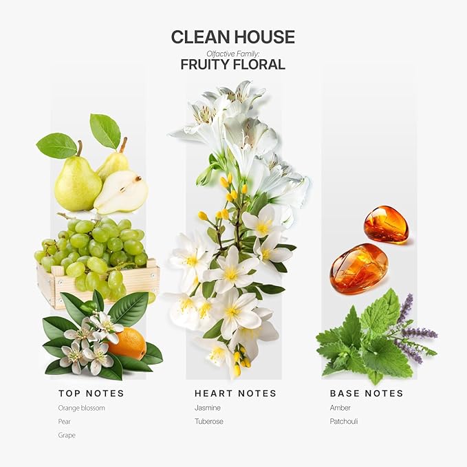 Aromaplan Scents, Clean Smelling Essential Oils, Clean House (16 Fl Oz /473ml)-Fresh Scent Essential Oil for Diffuser, USA Fragrance, Bigger Bottle, Bolder Aroma & Longer Lasting