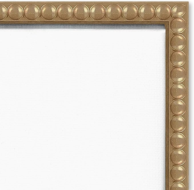 Amanti Art Framed Canvas Wall Art 22x22 Sea Glass Sandbar I by Emma Scarvey, Framed Wall Art Canvas, Abstract Artwork, Traditional Decor, Medium Poster Painting for Living Room, Bedroom, Bathroom,