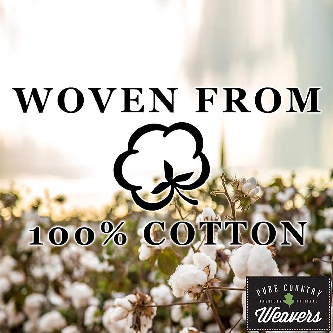 Pure Country Weavers Leap Frog XL Blanket by Elena Vladykina - Garden Floral Gift Tapestry Throw Woven from Cotton - Made in The USA (82x62)