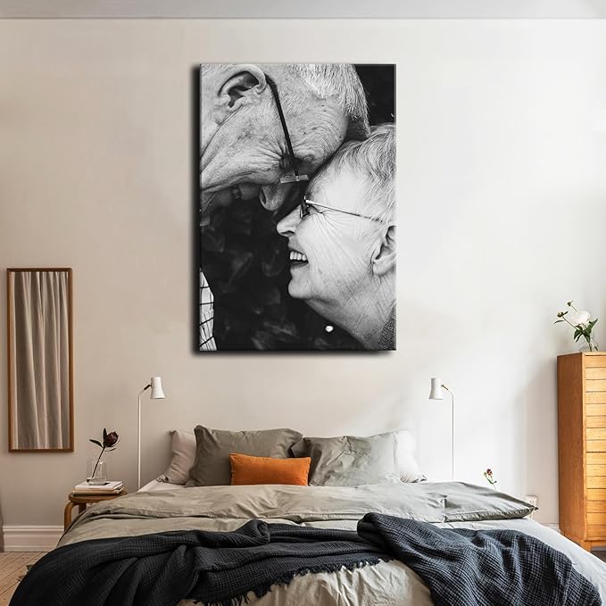 Looife 32"x48" Custom Canvas Prints, Custom Picture Personalized Wall Art with Your Photo on Canvas