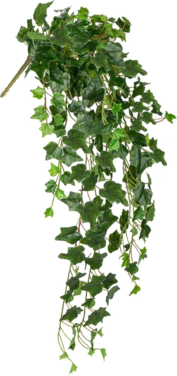Hollyone Artificial Hanging Plants 36" Fake Ivy Vine Faux Ivy Leaves Hanging Plant Greenery for Wall House Room Patio Indoor Outdoor Home Shelf Office Wedding Decor