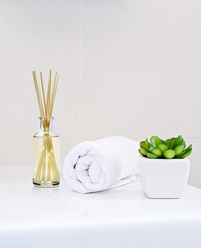 Urban Naturals Cucumber Sea Salt Reed Diffuser Set | Fresh, Crisp Cucumber, Agave Leaves & Sea Salt | Essential Oil Room Scent Kit with Reed Sticks | Made in The USA | A Great Home Gift Idea