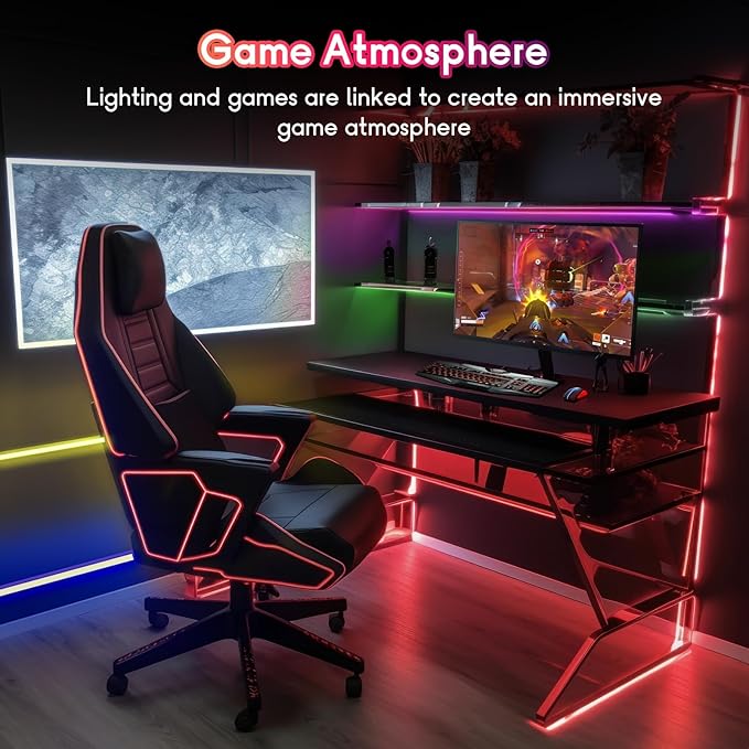 Neon Rope Lights - 32.8Ft Flexible LED Rope Lights,24V RGB Rope Lights Control with App/Remote Multiple Modes,DIY Design, IP65 Waterproof Strip Lights for Bedroom Room Outdoors Decor