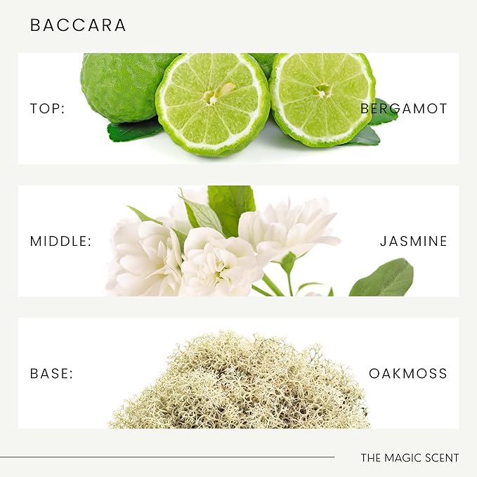 Baccara Diffuser Oil - Hotel & Home Luxury Scents Inspired by Baccarat Rouge - Diffuser Oil Scents for Home Designed for Use in All Diffusers - 4 fl oz, 120 mL