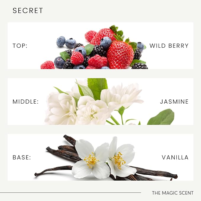 Secret Diffuser Oil - Hotel & Home Luxury Scents - Diffuser Oil Scents for Home Designed for Use in All Diffusers - 4 fl oz, 120 mL