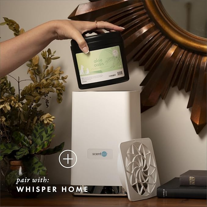 Monthly Fragrance Cartridge for Whisper Home - Aloe Oasis Pet Calming