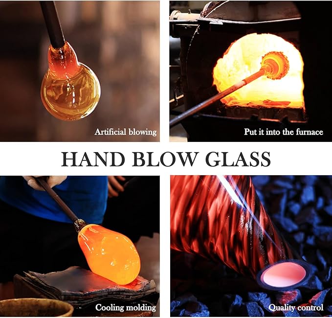 Porseme 150ml Essential Oil Diffuser Glass Color Changing Aroma Air Diffusers Aromatherapy Ultrasonic Cool Mist Humidifier 6 Running Hours Waterless Auto-Off for Sleeping Yoga Office Spa (Dark Golden)