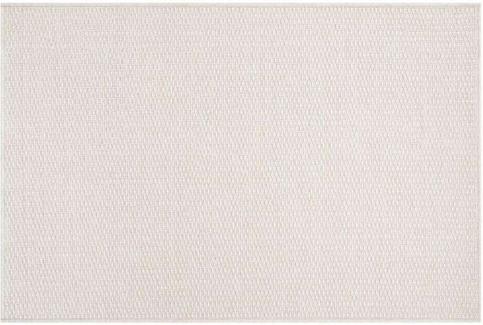 Easy Jute Rugs 2x3 White Color Living Room Indoor Outdoor Door Mat for Farmhouse Patio and Kitchen Rug High Traffic Washable Easy to Clean Solid Boho Woven Design Outside Carpet (2 x 3)