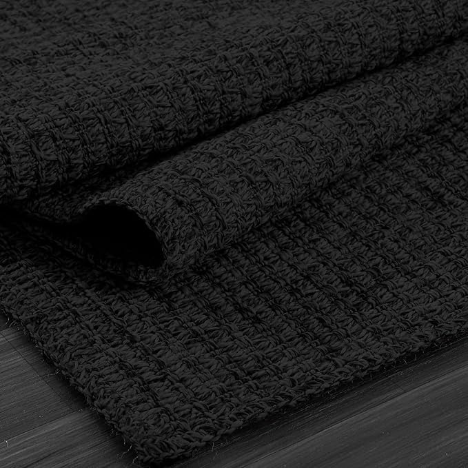 Easy Jute Rugs 4x6 Dark Gray Color Living Room Indoor Outdoor Area Rug for Farmhouse Patio and Kitchen Rug High Traffic Washable Easy to Clean Solid Boho Woven Design Outside Carpet (4 x 6)