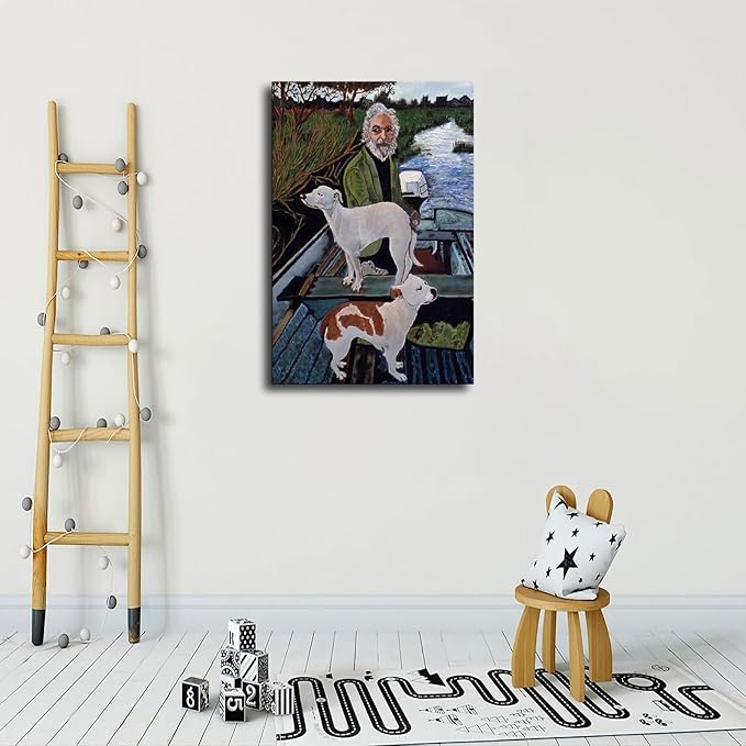 ZZZMOON Dogs from Goodfellas HD Canvas Prints Posters and Wall Art Picture Decor Canvas Prints (UnFramed,08x12 inch)