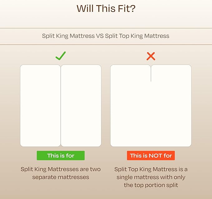 California Design Den Split King Sheet Set - Luxury 800 Thread Count, 100% Cotton Sateen, Bedding Set with Deep Pockets, Cooling & Softer Than Egyptian Cotton Sheets (Beige)