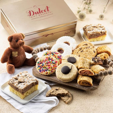 Food Gift Baskets, Anniversary and Wedding, Birthday Gift Baskets For Sister Friends, Family, Him, Her, Parents, and Corporate Clients By Dulcet Gift Baskets