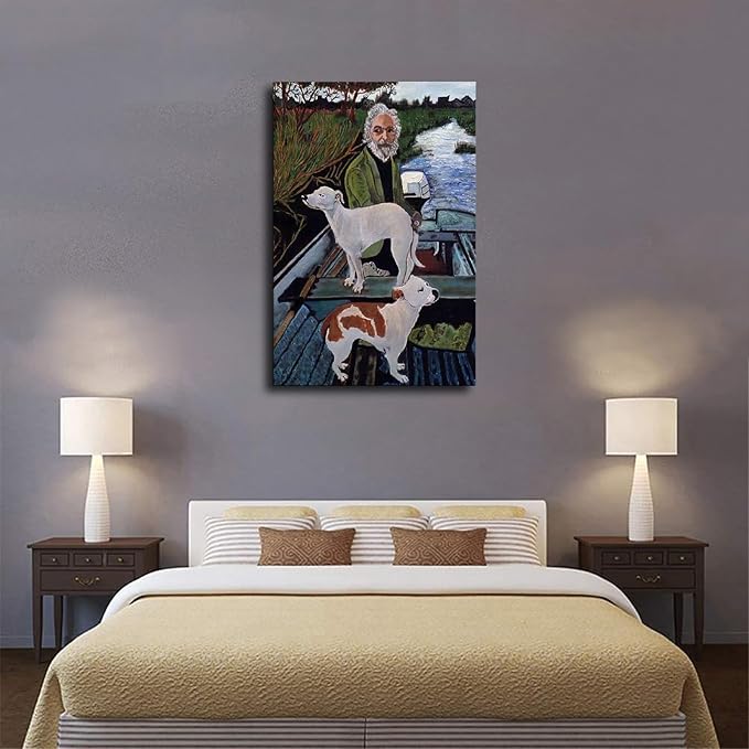 ZZZMOON Dogs from Goodfellas HD Canvas Prints Posters and Wall Art Picture Decor Canvas Prints (UnFramed,08x12 inch)