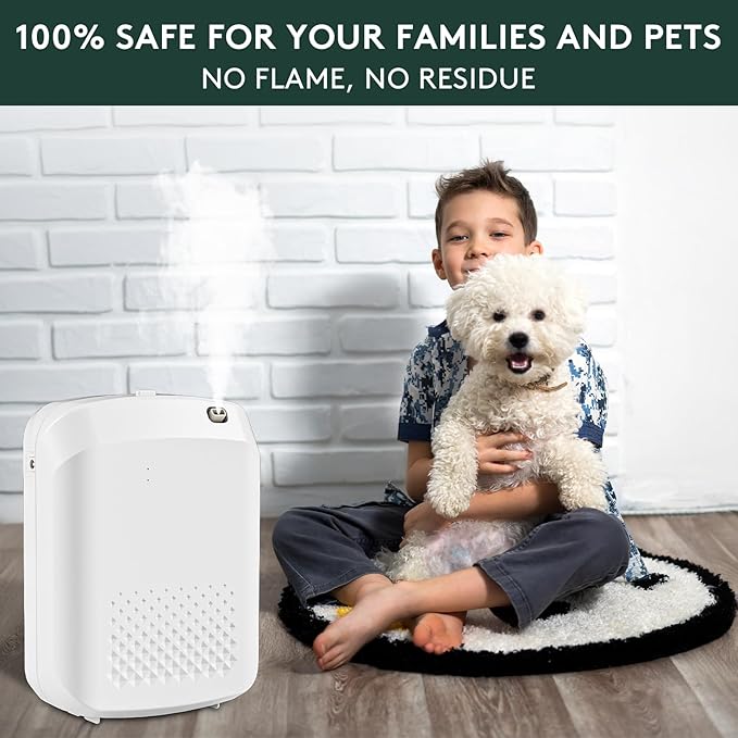 Barthelemy Smart Scent Air Machine for Home, 1500 Sq. Ft Coverage Hotel Collection Diffuser with Smart Cold Air Tech, Bluetooth Cold Air Diffusers with Smart APP Control for Home, Hotel, Spa, Office
