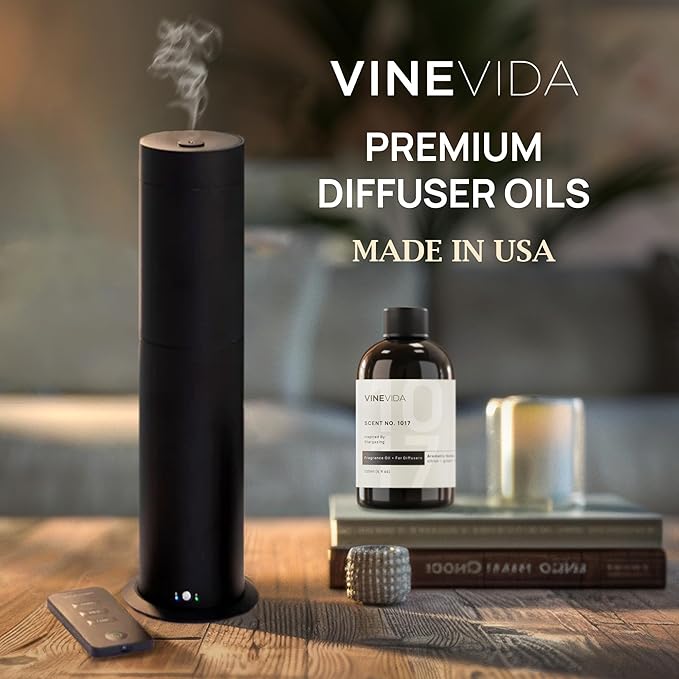 VINEVIDA [32 Fl Oz] Lemon Verbena Fragrance Oil for Cold Air Diffusers, Essential Oils for Diffuser Oil Refill & Air Freshener Room Spray