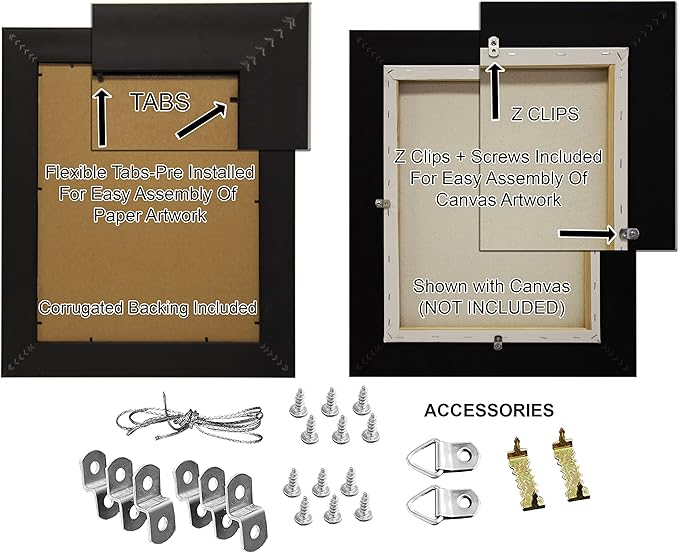 10 x 18 Frame 2-1/2" 10x18 Gold Frame.10x18 Poster Frame.10 x 18 Picture Frames for Wall Mounting.Large Ornate 18x10 Canvas Oil Painting Frames Gothic Vintage Antique Luxury 1556.Baroque Wood Alternative-Polystyrene for Photo,Diploma,Puzzle,TV