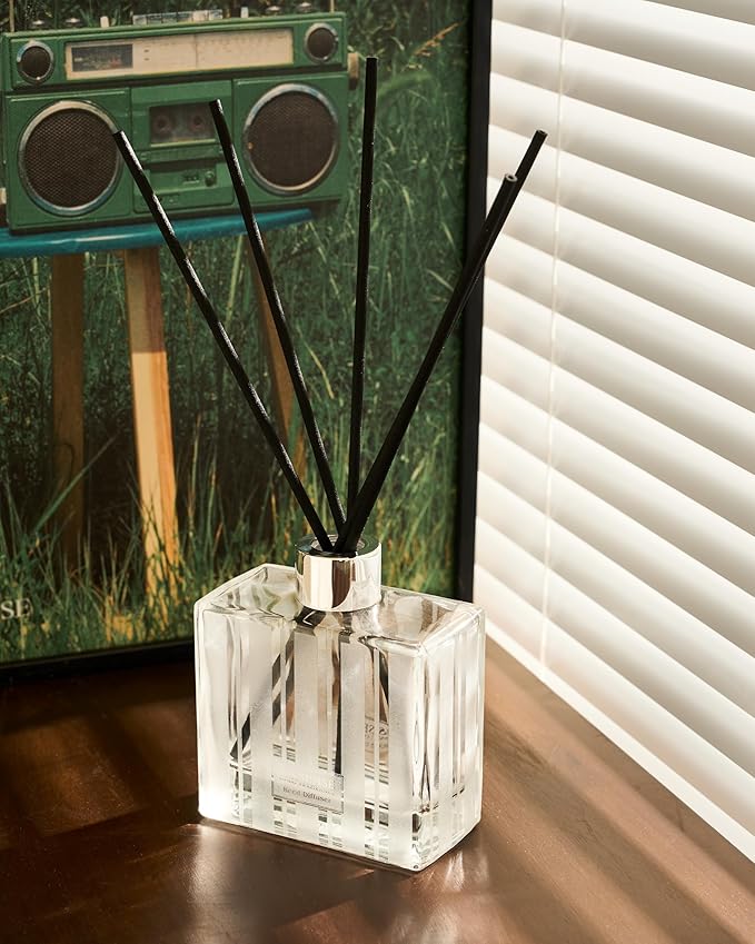 M&SENSE Eucalyptus Spearmint Reed Diffuser Set - 7.04 oz Eucalyptus Spearmint Non-Toxic Scent Diffusers for Home, Aromatherapy Diffuser Gift for Girlfriend