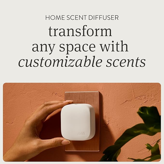 Drift Home Scent Diffuser Refills in Open Air (2 Refills) - Adjustable, Long Lasting Aroma - Clean Ingredients, Pet Safe