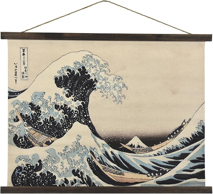 American Art Decor The Great Wave off Kanagawa Tapestry Beach House Wall Art