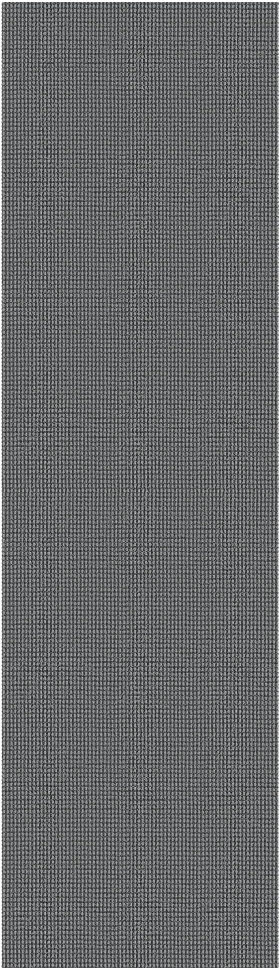 IOHOUZE Washable Exrea Long Hallway Runner Rug 3x18 Non Slip Rubber Backed Kitchen Runner Entryway Runner Indoor, Woven Rugs Floor Carpet for Kitchen Hall Entryway Stair, Dark Grey