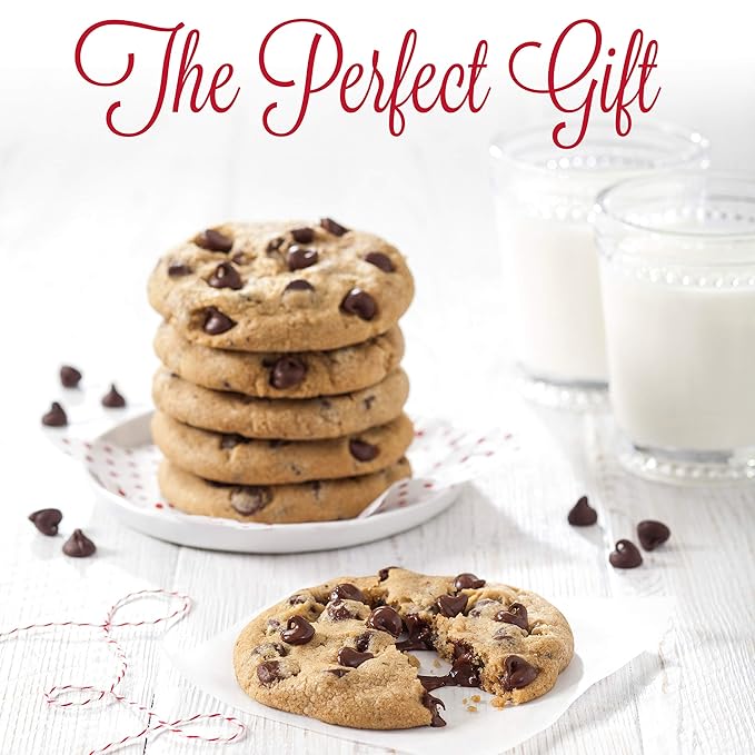 Mrs. Fields Signature 48 Nibblers Bite-Sized Cookie Tin - Assorted with 48 Nibblers Cookies in our 5 Classic Cookie Flavors