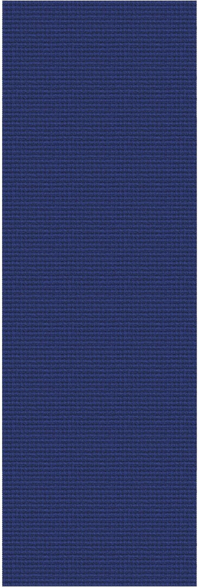 IOHOUZE Washable Runner Rug 2x6 Non Slip Runners for Hallways Entryway Runner Indoor, Kitchen Rugs Woven Cotton Floor Carpet for Kitchen Hall Entrance Bedroom, Royal Blue/Navy