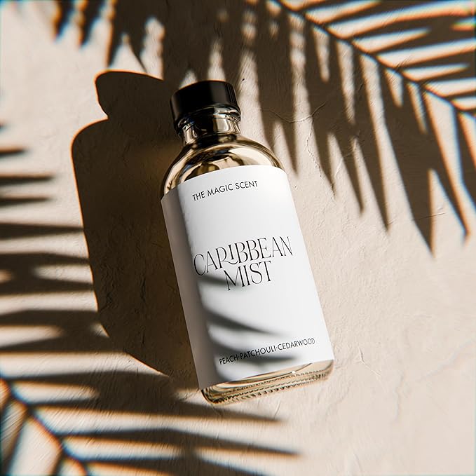 Carribean Mist Diffuser Oil - Hotel & Home Luxury Scents - Diffuser Oil Scents for Home Designed for Use in All Diffusers - 4 fl oz, 120 mL