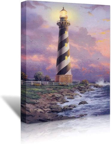 Looife Custom Canvas Wall Art from Your Photo 24x36 inch Frame Personalized Picture Prints Decor Wrapped Canvas Poster for Room Decoration Ready to Hang