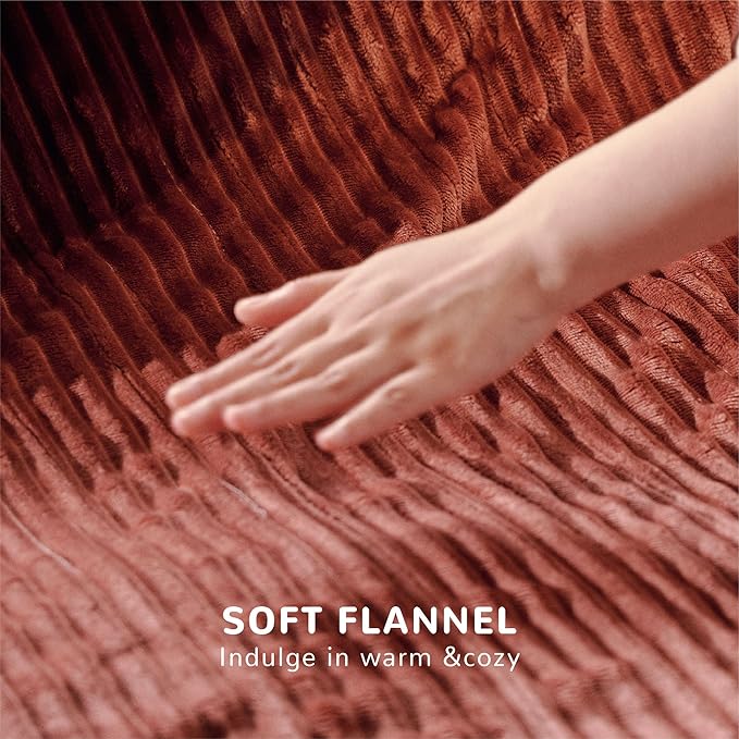 Heated Blanket Queen Size 84"x90",ETL Certification-6 Heating Levels Electric Blanket&1-10 Hour Auto Off,Heating Blanket with Dual Controller(RED)