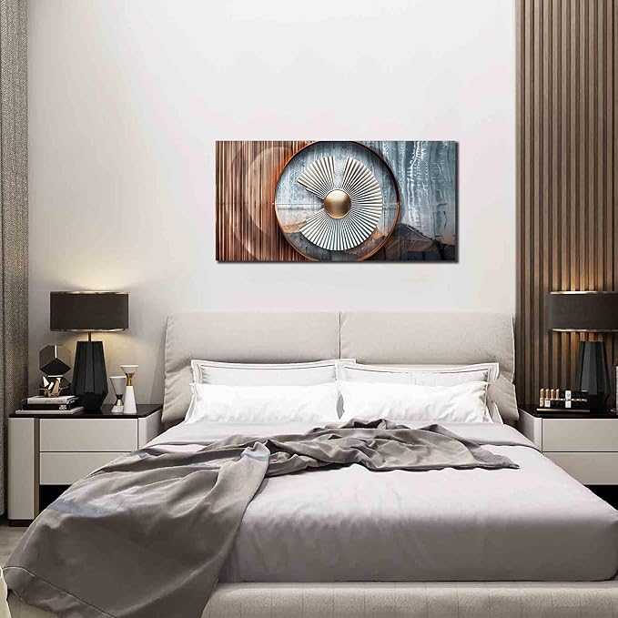 Modern Abstract Wall Art for Living Room - Minimalist Canvas Wall Art for Office - Modern Pictures for Bedroom Wall Decor Size 20" x 40"