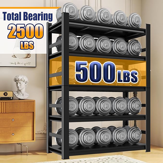 Tall Bookshelf with Open Shelves, Metal Office Book Shelf, Adjustable Organizer Bookcase, Standing Storage Organizer Shelf for Living Room (35.4" W*15.8" D*72" H)