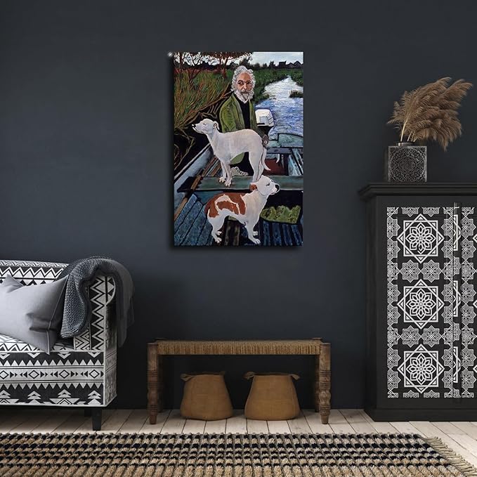 ZZZMOON Dogs from Goodfellas HD Canvas Prints Posters and Wall Art Picture Decor Canvas Prints (UnFramed,08x12 inch)
