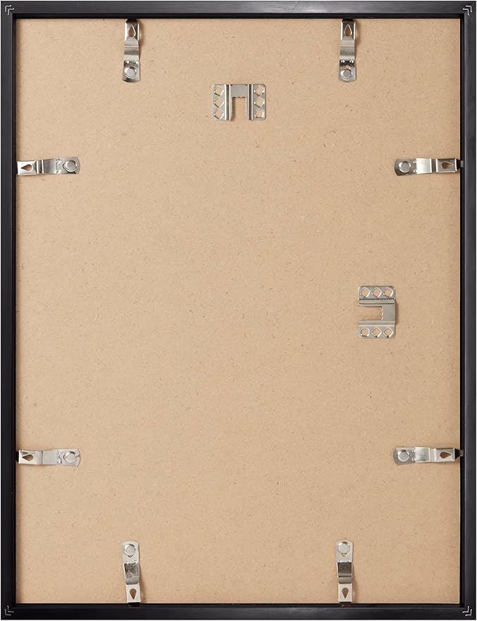 Opposite Wall - 20x30 in - Black Picture Frame - Lightweight, Versatile & Shatterproof - Wall Hanging Photo or Poster Frame - Wall Decor for Office, Gallery & Home, 51x76 cm