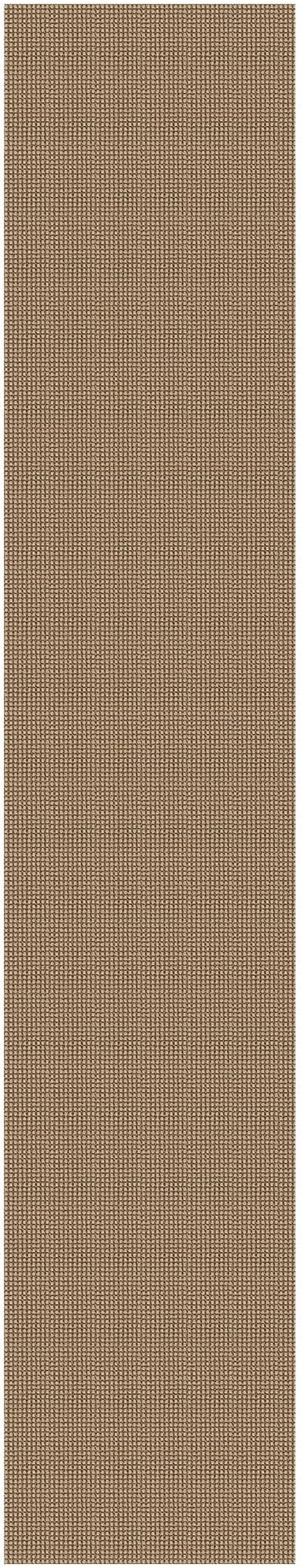 IOHOUZE Washable Exrea Long Hallway Runner Rug 2.6x18 Rubber Backed Kitchen Runner Entryway Runner Indoor, Woven Rugs Floor Carpet for Kitchen Hall Entryway Stair, Orange/Tan/Brown