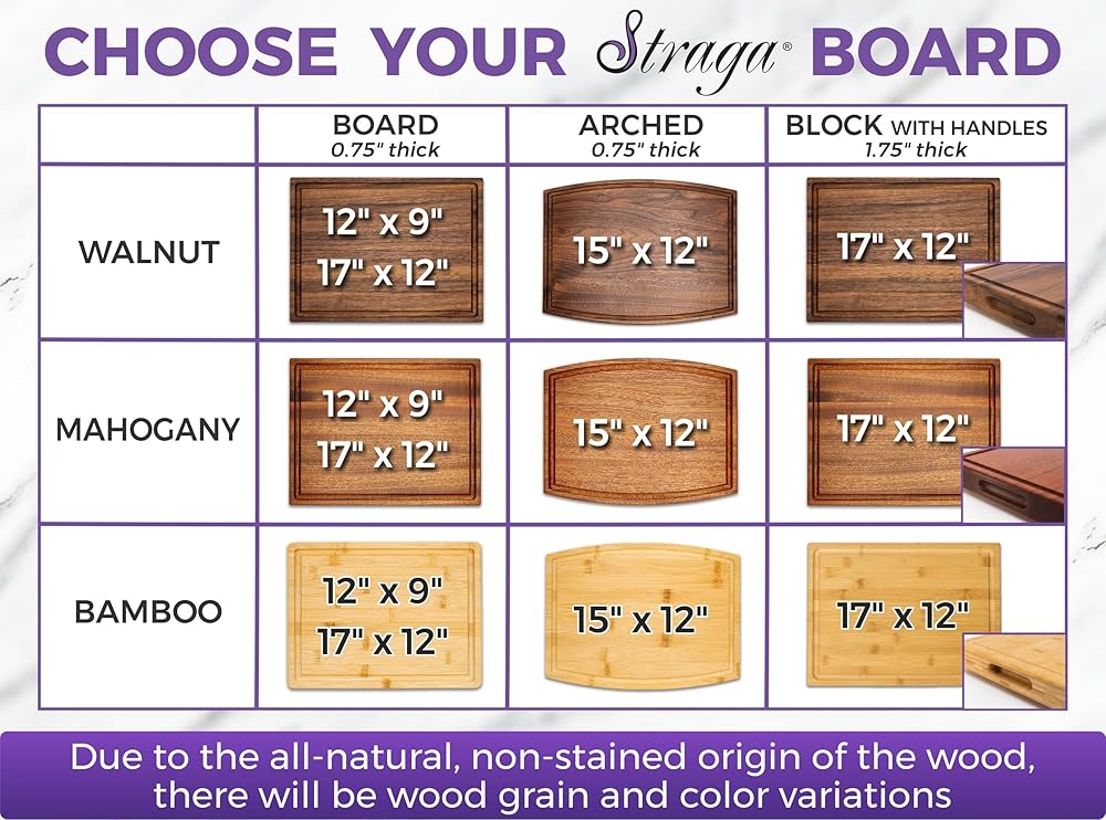 Straga Personalized Cutting Boards | Handmade Wood Engraved Charcuterie | Custom Wedding, Anniversary, Housewarming Gift for Newlyweds 206