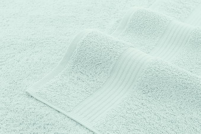 American Veteran Towel, Hand Towels for Bathroom Set of 4, 100% Cotton Turkish Hand Towel Sets Clearance Prime, Soft Hand Face Towels, Mint Green Hand Towels