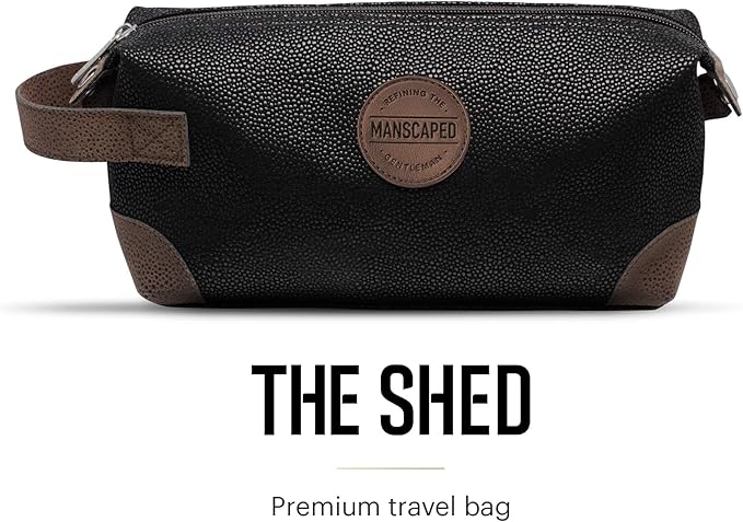 MANSCAPED® The Luxury Package 4.0 Includes: The Lawn Mower® 4.0 Electric Trimmer, The Shears 2.0 Nail Kit, Crop Preserver™, Deodorant, Body Wash, 2-IN-1 Shampoo & Conditioner, The Shed toiletry bag