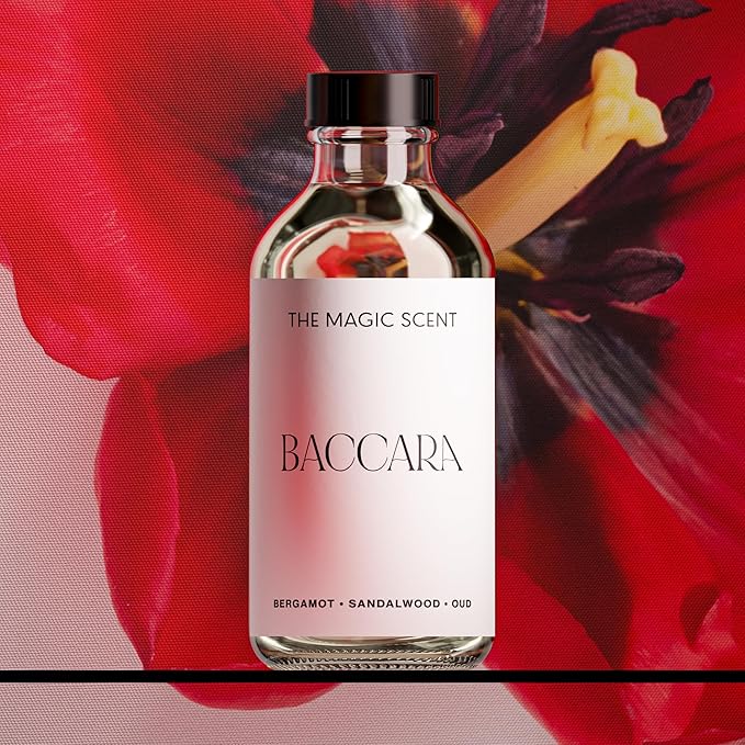 Baccara Diffuser Oil - Hotel & Home Luxury Scents Inspired by Baccarat Rouge - Diffuser Oil Scents for Home Designed for Use in All Diffusers - 4 fl oz, 120 mL
