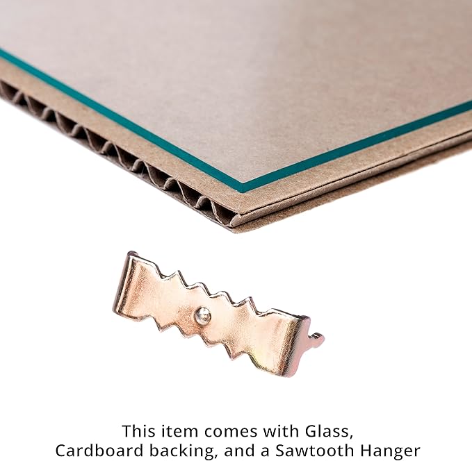 ArtToFrames Collage Photo Frame Double Mat with 1 - 3.5x5^ 5x7 Openings and Satin Black Frame