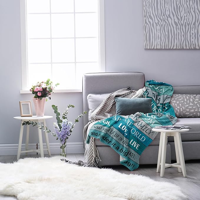 Gifts for Mom, Birthday Gifts for Moms, Mom Birthday Gift for Valentines Christmas Mothers Day, Mommy Blanket 60”x50”