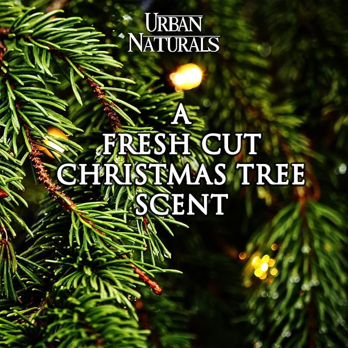 Urban Naturals Balsam Forest Reed Diffuser Oil Set - Real Juniper and Pine Cones – Fragrance Notes of Fraser Fir, Evergreen, Pine, Woodsy Cedar and Sandalwood – Vegan 3.75 Ounces – Made in The USA