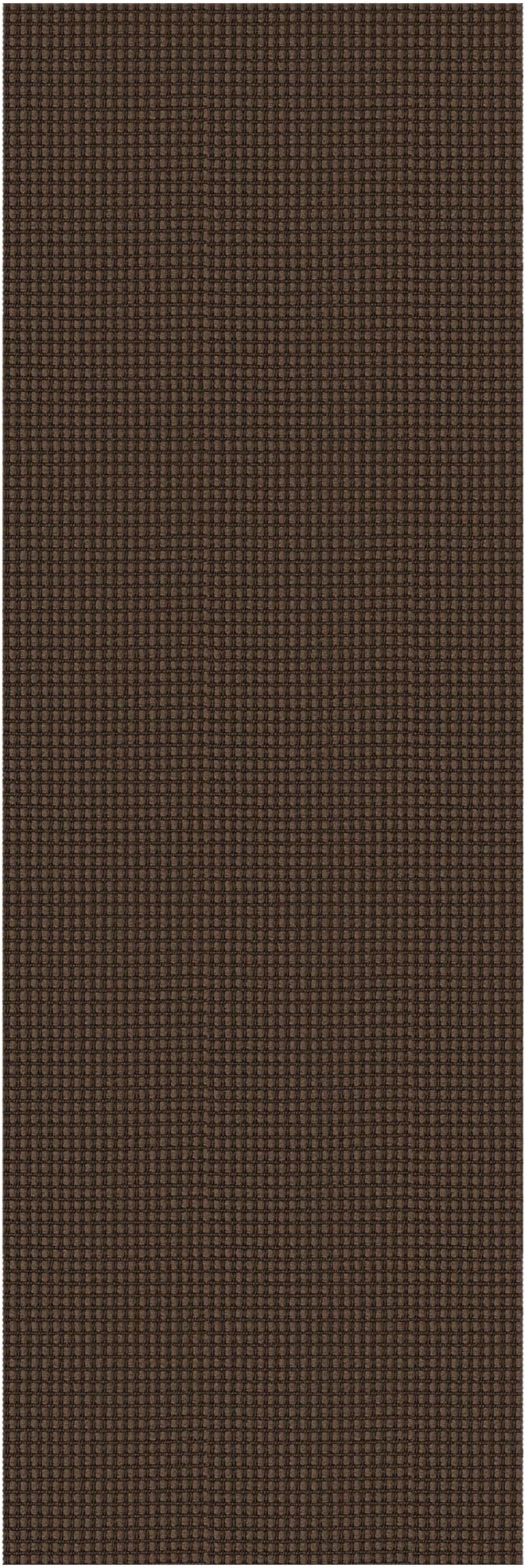 IOHOUZE Washable Runner Rug 2x7 Non Slip Runners for Hallways Entryway Runner Indoor, Kitchen Rugs Woven Cotton Floor Carpet for Kitchen Hall Entrance Bedroom, Brown