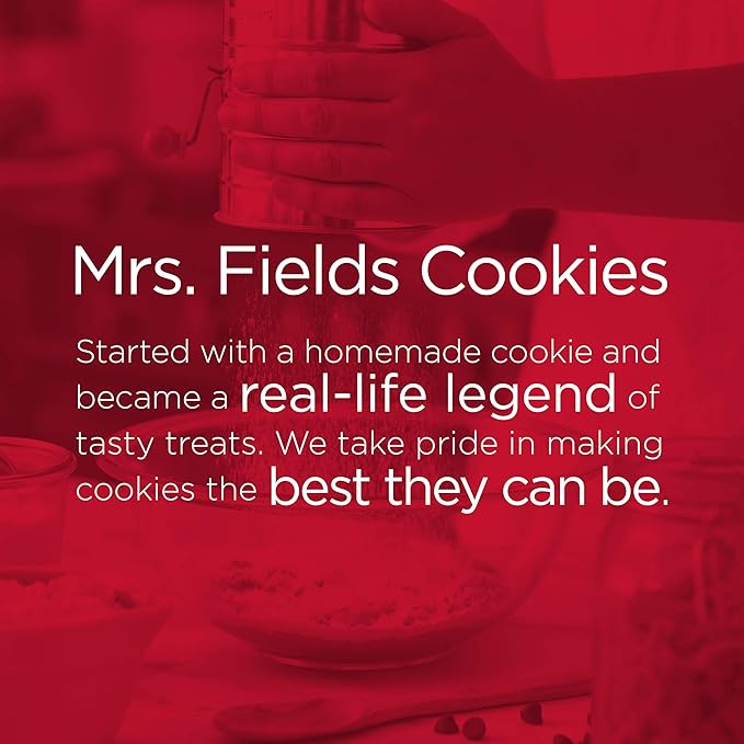 Mrs. Fields Signature 30 Nibblers Bite-Sized Cookie Tin - Assorted with 30 Nibblers Cookies in our 5 Classic Cookie Flavors