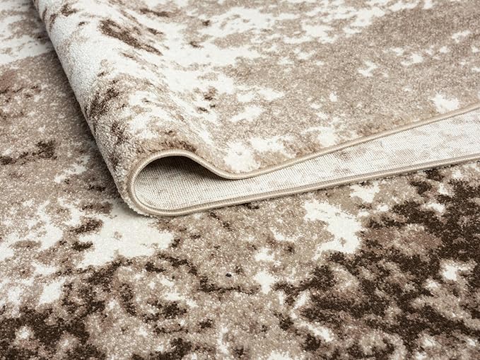 Keen Home Design Area Rugs - 2x18 Non-Shedding, Abstract Rugs for Kitchen, Living Room, Bedroom, Dining Room, Entryway - Size: 2'8" x 18', Multi
