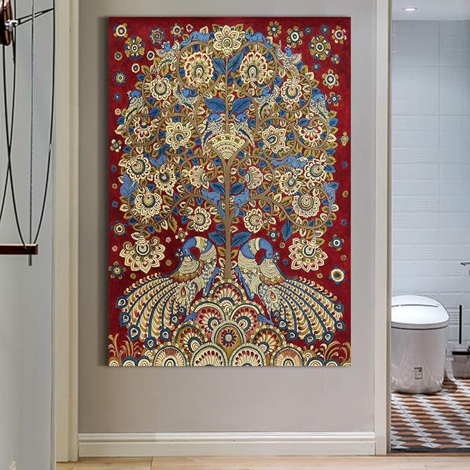 Looife Custom Wall Art Prints from Your Photo on 36x48in Canvas Personalized Wall Decor Paintings with Solid Wood Frame for Living Room Bedroom Kitchen and Office Ready to Hang