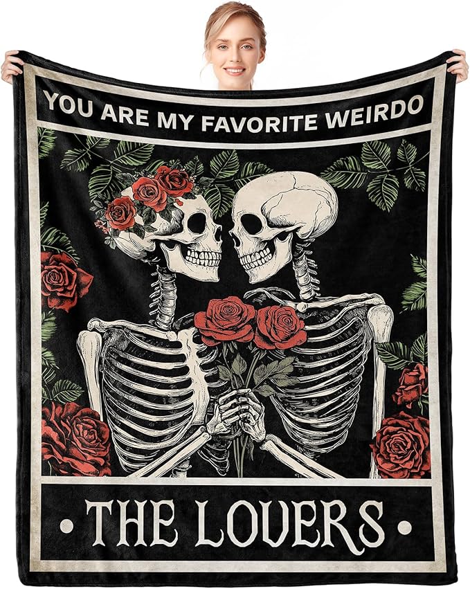 Gifts for Women Men, Anniversary Birthday Gifts for Her Him, I Love You Blanket 60x50in, Wedding Gifts for Couple Wife Husband, Best Christmas Valentines Mothers Day Presents for Girlfriend Boyfriend